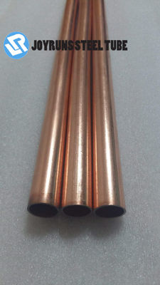 4.76 * 0.5 มม. ท่อเหล็ก Bundy ASTM A254 DC 04 ท่อเหล็กคาร์บอนเคลือบทองแดง